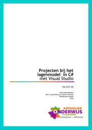 Projecten bij het lagenmodel in C# met Visual Studio