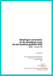 [HA-9229-02-D] Betalingen verwerken en de opvolging ervan via het boekhoudpakket BOB