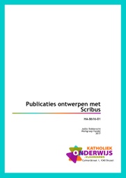 Publicaties ontwerpen met Scribus