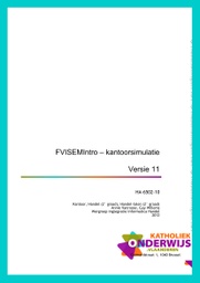 FVISEMintro - kantoorsimulatie versie 11