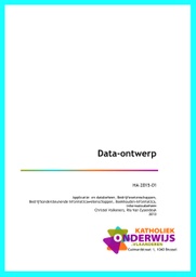 Data-ontwerp