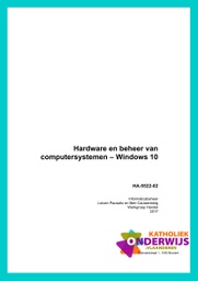Hardware en beheer van computersystemen - Windows 10