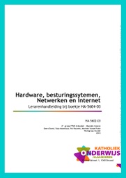 Hardware, besturingssystemen, netwerken en internet - Handleiding bij HA-5604